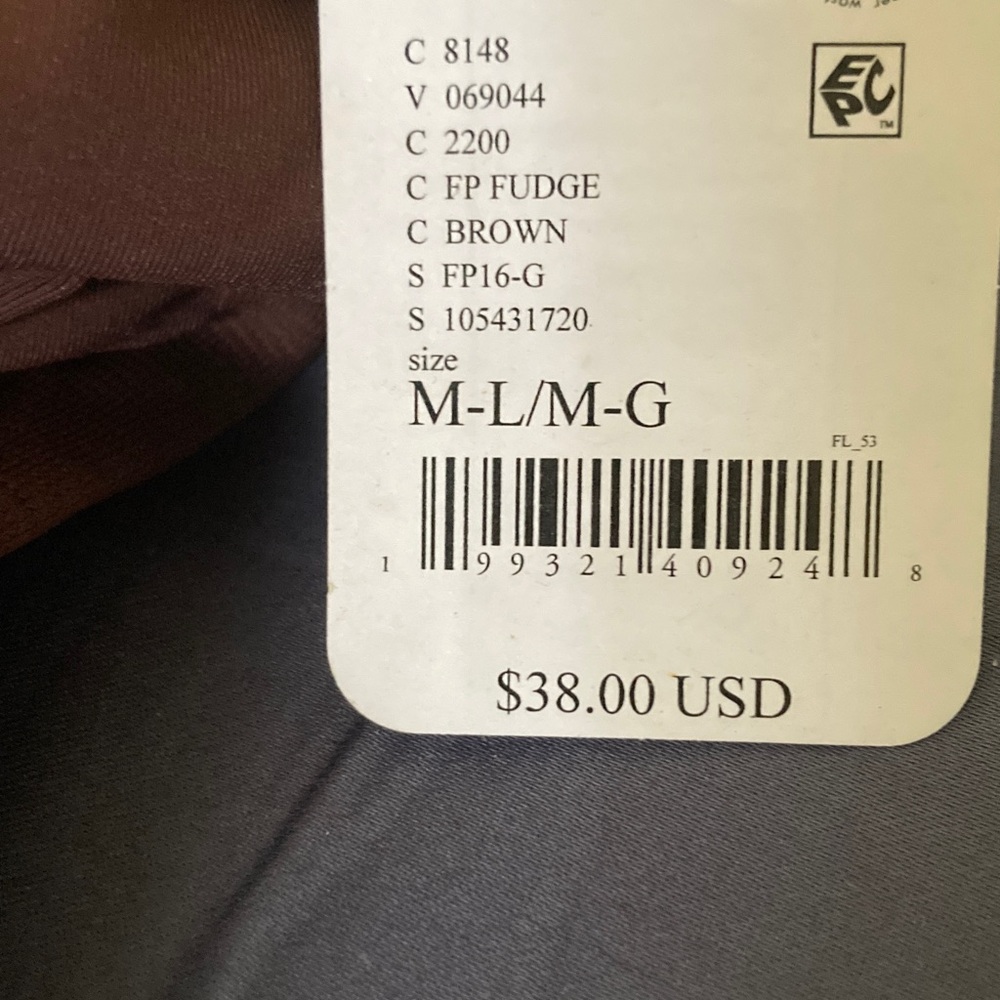 Free People Dark Brown Tank with Intimately Hang Tag - Picture 8 of 8